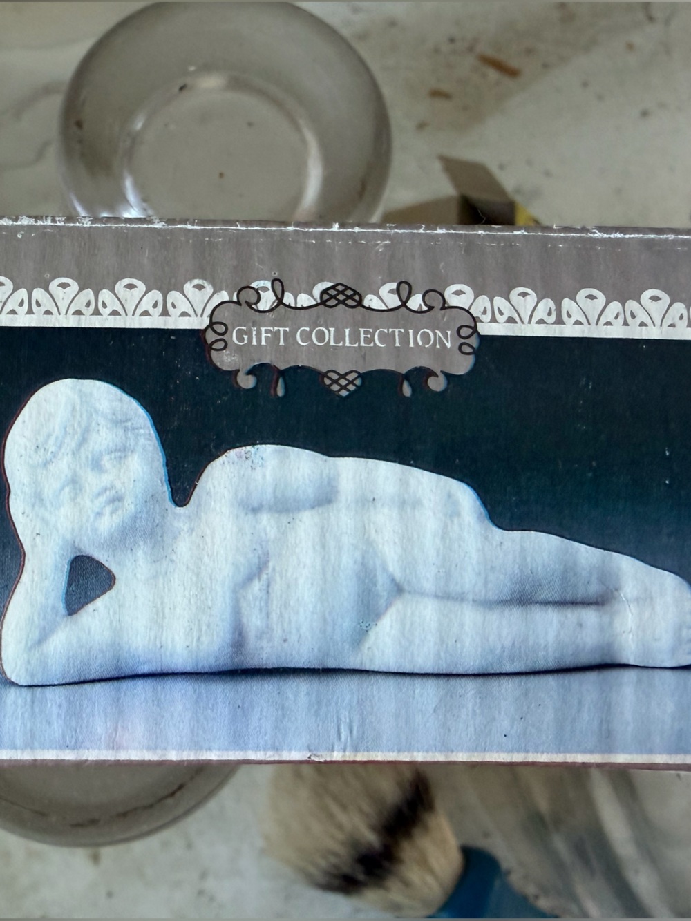 Cream Cherub Home Accent Figurine